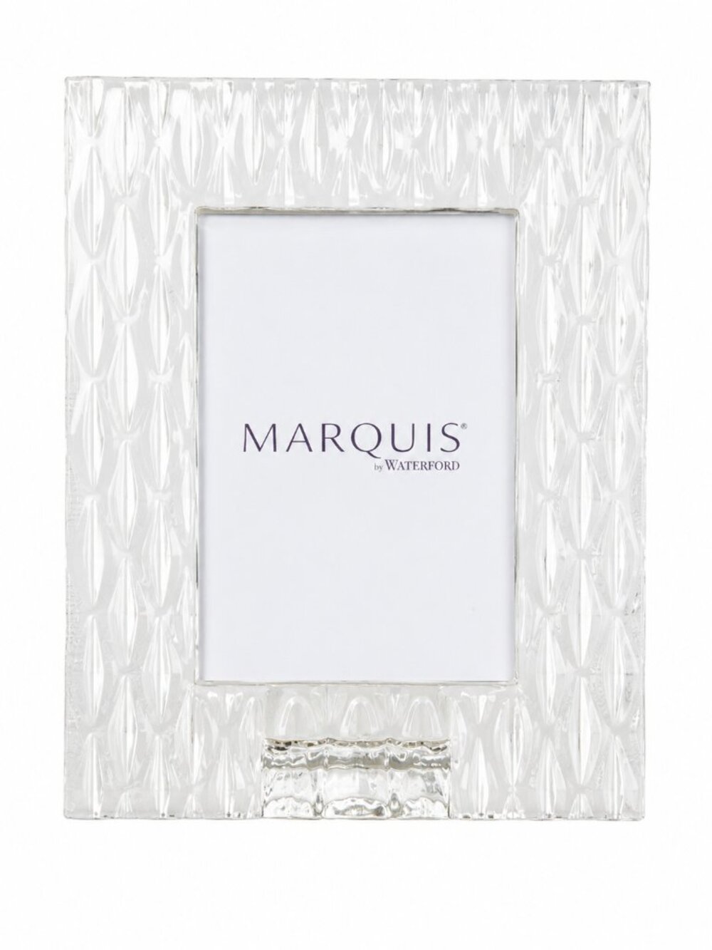Marquis by Waterford Rainfall Crystal 5x7 Photo Frame Wedding Made Germany NEW